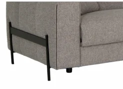 Hoeksalon Arkon 296x238cm - stof - taupe met relax