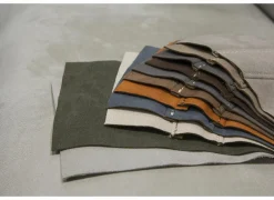 Hoeksalon Arya 293x241cm - stof - grijs