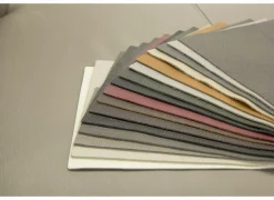 Hoeksalon Cell 370x232cm - leder - zwart