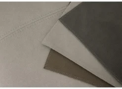 Hoeksalon Cell 295x232cm - stof - grijs met relax