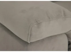 Hoeksalon Cell 295x232cm - stof - grijs met relax