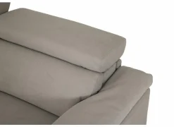 Hoeksalon Cell 295x232cm - stof - grijs met relax