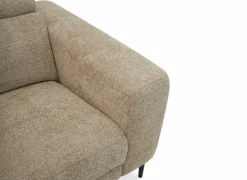 Hoeksalon Cine 277x168cm - stof - taupe