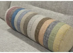 Hoeksalon Cosa  295x229cm - stof - grijs