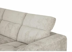 Hoeksalon Crow 301x301cm - stof - turtledove