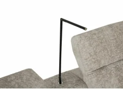 Hoeksalon Crow 334x301cm - stof - turtledove