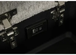 Hoeksalon Crow 334x301cm - stof - turtledove met 3 relaxen