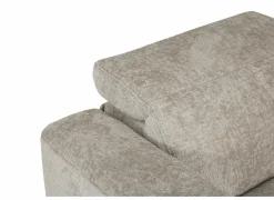 Hoeksalon Crow 334x301cm - stof - turtledove met 3 relaxen