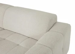 Hoeksalon Daegu  334x238cm - stof - ecru