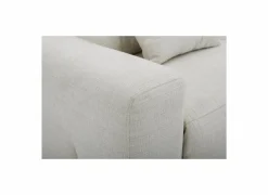 Hoeksalon Down 297x370cm - stof - crème met relax