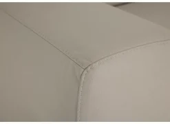 Hoeksalon Durham 298x230cm - stof - lichtgrijs