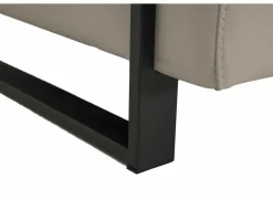 Hoeksalon Durham 298x230cm - stof - lichtgrijs