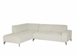 Hoeksalon Eddy 267x206cm - stof - ecru