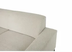 Hoeksalon Eddy 267x206cm - stof - ecru