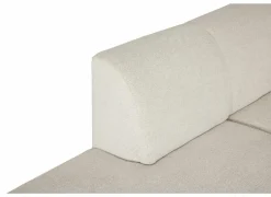 Hoeksalon Eddy 267x206cm - stof - ecru