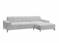 Hoeksalon Elva 292x152cm - stof - greige