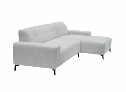 Hoeksalon Elva 292x152cm - stof - greige