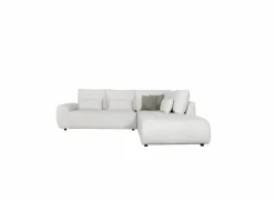 Hoeksalon Garama 281x229cm - polyester - beige