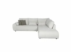 Hoeksalon Garama 281x229cm - polyester - beige