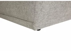 Hoeksalon Ibero  374x283cm - stof - grijs