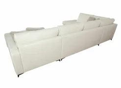 Hoeksalon Izmir 378x230cm - stof - greige