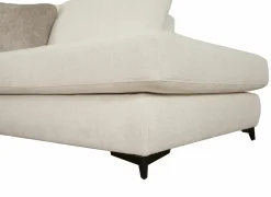 Hoeksalon Izmir 378x230cm - stof - greige