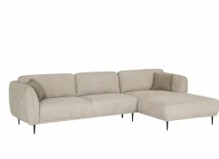 Hoeksalon Kelmis 323x178cm - stof - beige