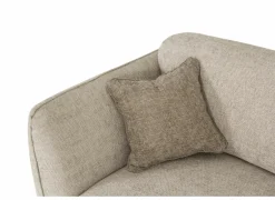 Hoeksalon Kelmis 323x178cm - stof - beige