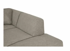 Hoeksalon Kent 390x230cm - stof - grijs