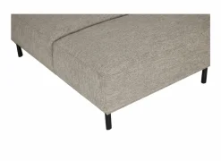 Hoeksalon Kent 390x230cm - stof - grijs