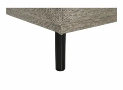 Hoeksalon Kent 390x230cm - stof - grijs