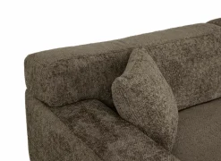 Hoeksalon Konstantinopol 398x217cm - stof - taupe