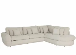 Hoeksalon Krouton 338x276cm - stof - ecru