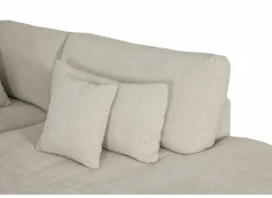 Hoeksalon Krouton 338x276cm - stof - ecru