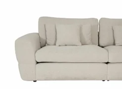 Hoeksalon Krouton 338x276cm - stof - ecru