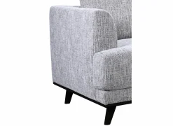 Hoeksalon Lambda 248,5x151cm - stof - ivoor