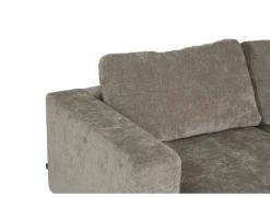 Hoeksalon Larvik 410x228cm - stof - beige