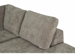 Hoeksalon Larvik 410x228cm - stof - beige