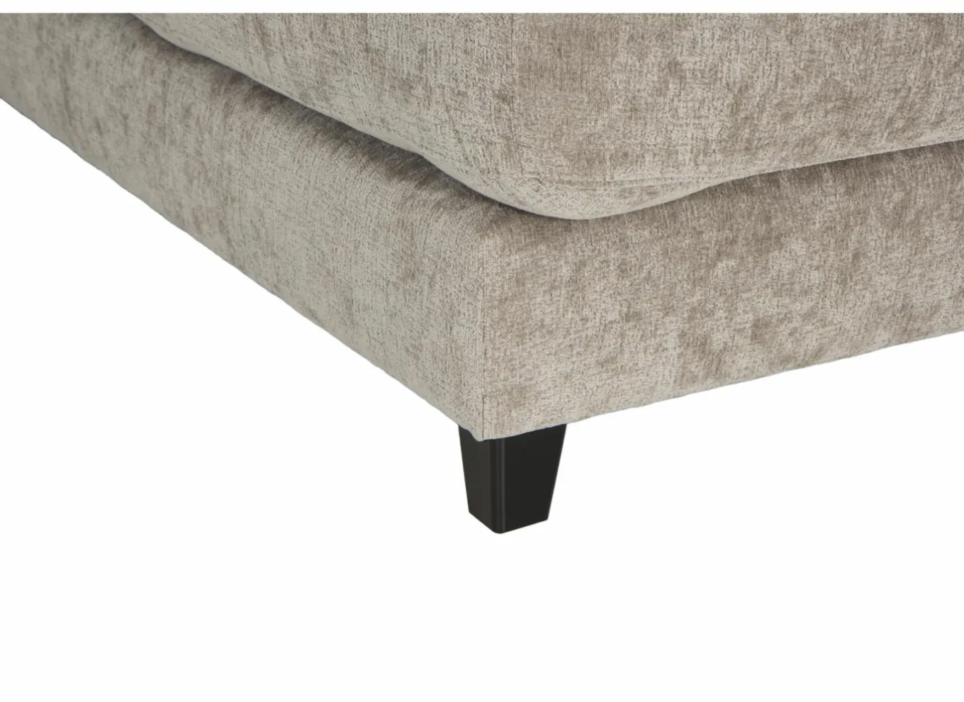 Hoeksalon Larvik 410x228cm - stof - beige