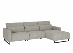 Hoeksalon Lexus 327x189cm - stof - grijs