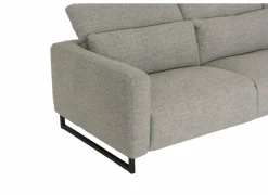 Hoeksalon Lexus 327x189cm - stof - grijs