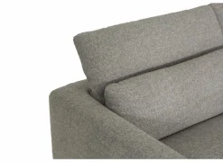 Hoeksalon Lexus 327x189cm - stof - grijs