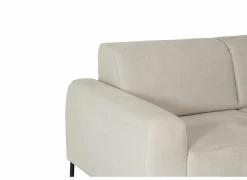 Hoeksalon Lund 370x278cm - stof - beige