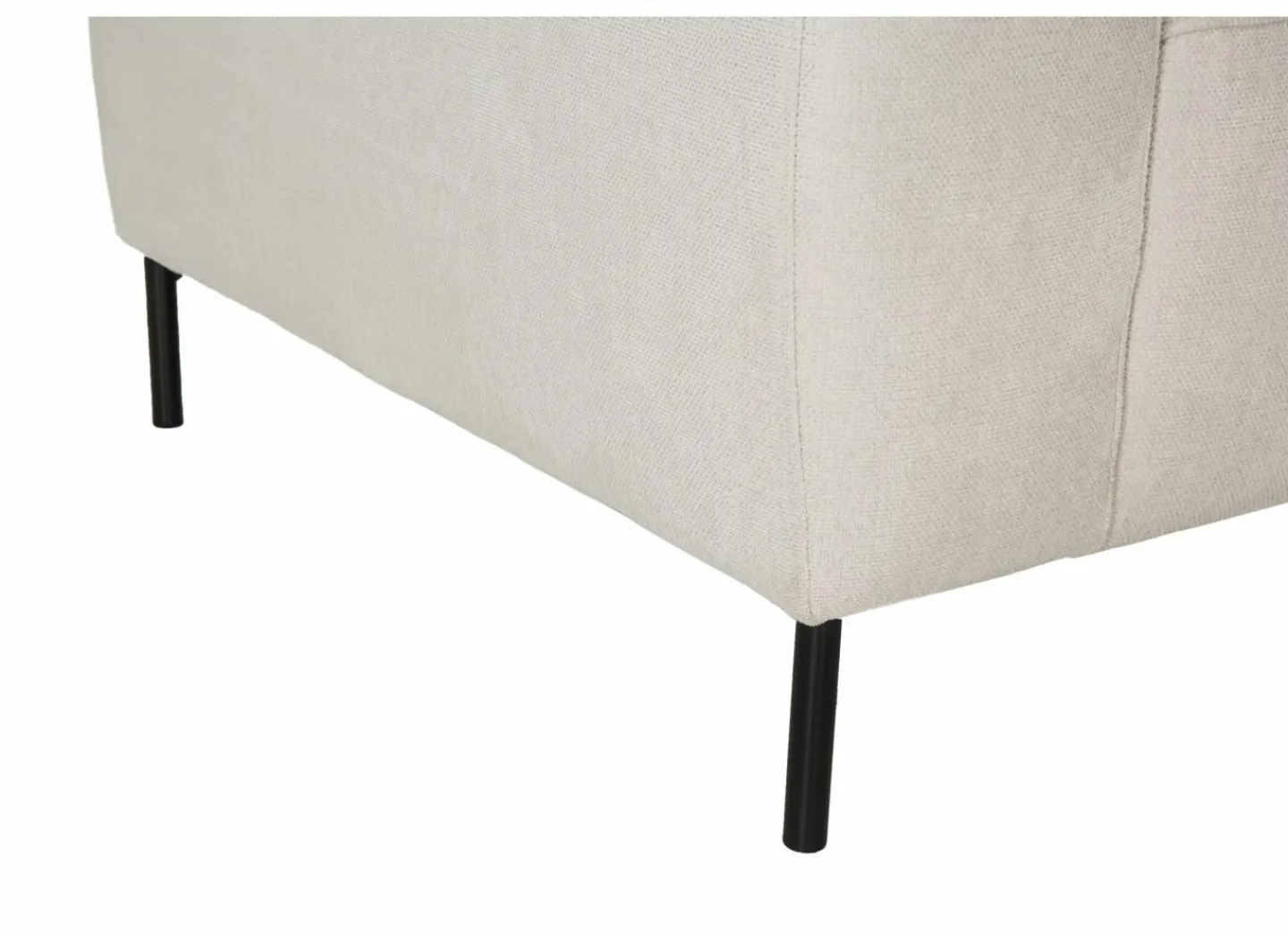 Hoeksalon Lund 370x278cm - stof - beige
