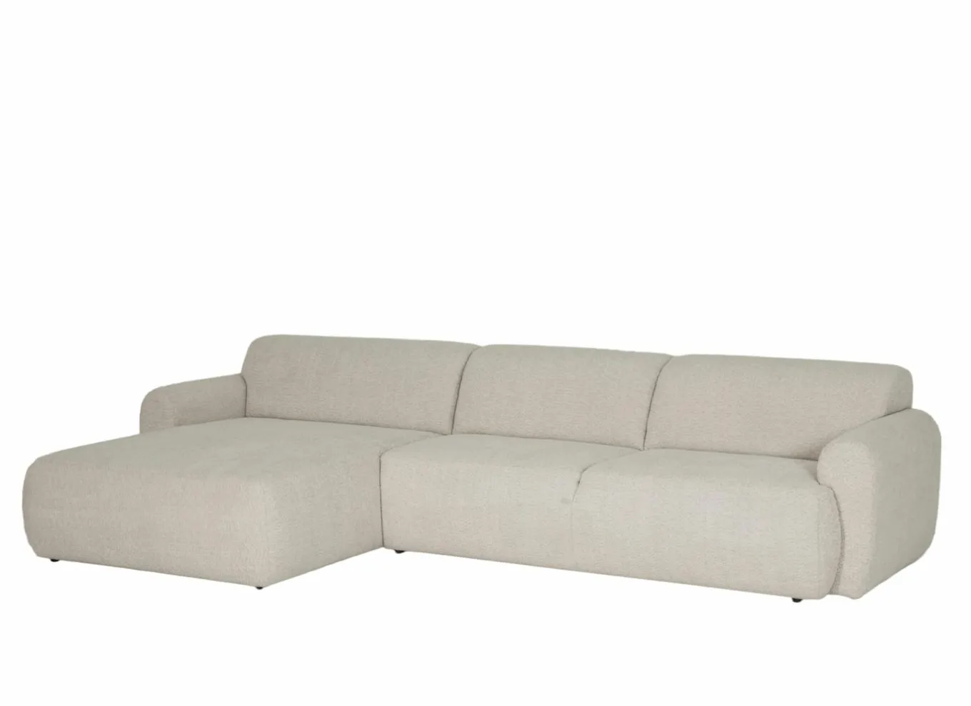 Hoeksalon Malmo 340x171cm - stof - beige