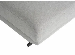 Hoeksalon Maltese 276x215cm - stof - lichtgrijs