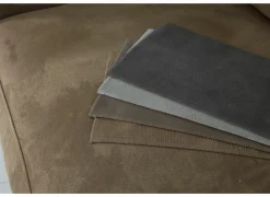 Hoeksalon Mana 272x174cm - stof - cognac met relax