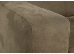 Hoeksalon Mana 272x174cm - stof - cognac met relax