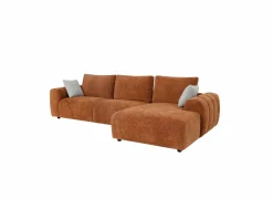 Hoeksalon Mandarin 315x165cm - katoen - oranje