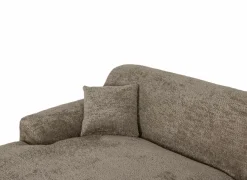 Hoeksalon Massa 354x168cm - stof - taupe